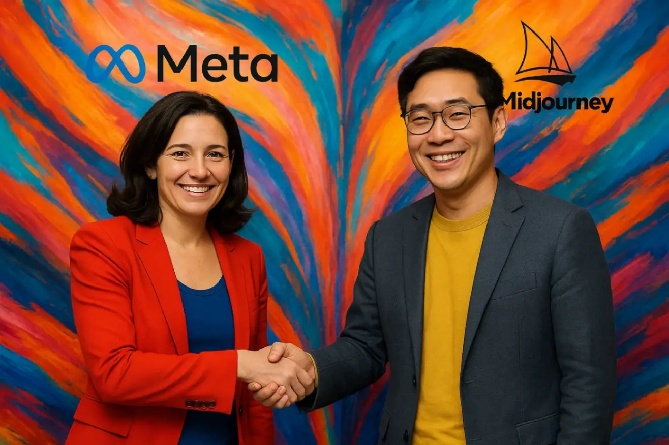 Архитектура сотрудничества Meta и Midjourney